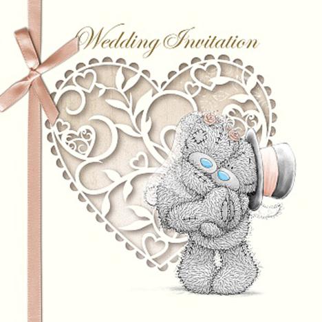 Me to You Bear Wedding Invitations (Pack of 6) £2.99